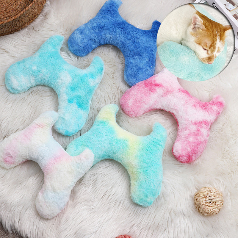 Pet Pillow Super Soft Tie-dyed Plush